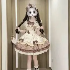 To Alice チョコ×クッキーベアティアードジャンパースカート - メルカリ