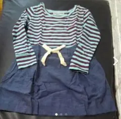 キッズ ボーダー ワンピース 110センチ