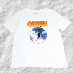 QUEEN クイーン プリントTシャツ 綿 白 L