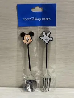 ディズニーリゾート　スプーン　フォーク　ミッキーマウス　カトラリーセット