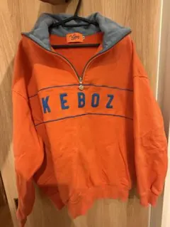 KEBOZ ハーフジップスウェット