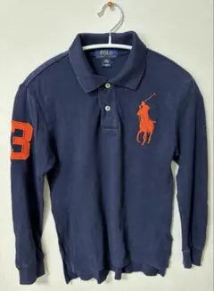 子供用Polo Ralph Lauren ネイビー ポロシャツ140 68