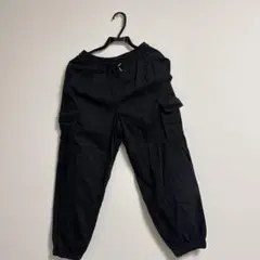 GU ブラック カーゴパンツ