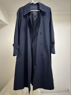 UNIQLO ユニクロ　トレンチコート　S ネイビーのサムネイル