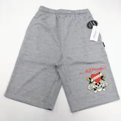 新品タグ付き　グレー　ドクロラブキル　エドハーディー　ハーフパンツ　Lサイズのサムネイル