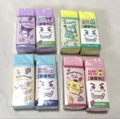 新品 激落ちくん消しゴム　SANRIO　 8個セットのサムネイル