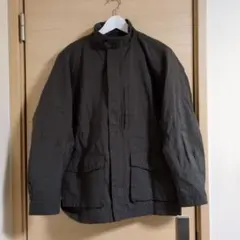 『23区』オムサーモライト中ワタポリエステルミリタリージャケットメンズ46（4L