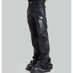 Roen Deerskin Lace-Up Flared Pants - メルカリ