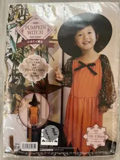 ハロウィン　ドレス　ワンピース110-130cm ハロウィン