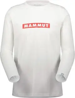 ★新品・未開封★MAMMUT ロゴ プリント ロングスリーブ Tシャツ