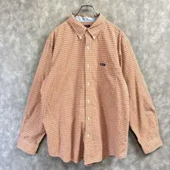 チェックシャツ 長袖