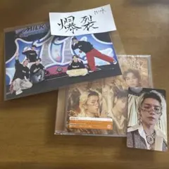 爆裂愛してる/好きすぎて滅 通常盤、2Lフォト、オリジナルステッカー、トレカ