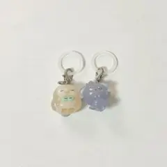 ポケピース めじるしアクセサリー ニャスパー モクロー ガチャガチャ
