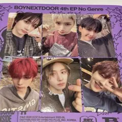 BOYNEXTDOOR No Genre boardgame コンプ トレカ