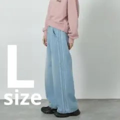 LAKOLE ラコレ デニムパンツ ブリーチ ライトブルーのサムネイル
