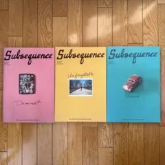【絶盤】Subsequence Magazine Vol.1.2.3