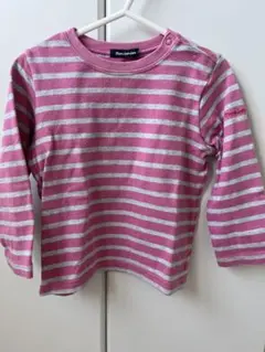 【moujonjon 】長袖ストライプ 95cm