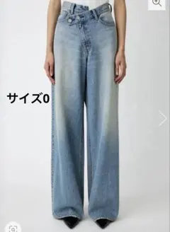 2026年最新】moussy cross waist wide straightの人気アイテム - メルカリ
