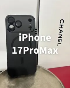 新品 iPhone17ProMaxケース ブラック スマホケース　MagSafe