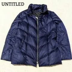 UNTITLED ダウンコート ダウンジャケット 軽量 希少 LL パープル 紫