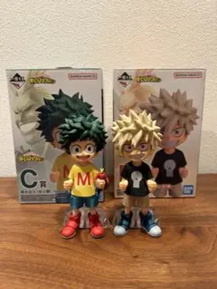 僕のヒーローアカデミア 一番くじ 二人のあこがれ C賞 E賞 幼少期フィギュア