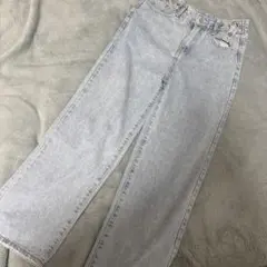 ブルー デニム　ジーパン　レディース Mサイズ 春 夏 秋 冬 調節あり