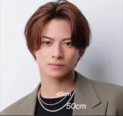 芸能人愛用 シルバー テニスネックレス CZ装飾　ランキング上位