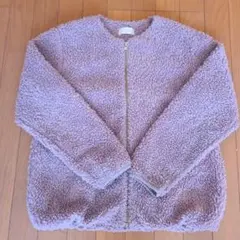 CLASSIC フリースジャケット 160cm 薄紫ピンク