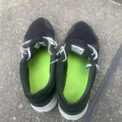 Nike ブラック/グリーン スニーカー28㎝