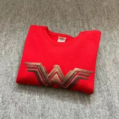 GILDAN Wonder Woman Red Sweatshirt