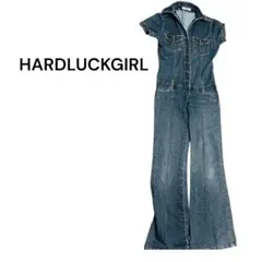 HARDLUCKGIRL デニムオールインワン　Mサイズ