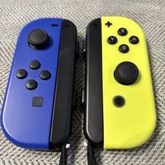 【美品純正完動品】NintendoSwitchJoy-Conコントローラー青黄①