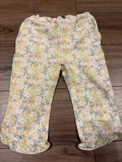 petit main 花柄ロングパンツ