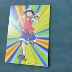 ONE PIECE ルフィのポストカード