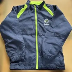 値下げ　Bright ウインドブレーカー　140 ネイビー/ライム