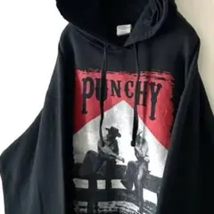 ポート&カンパニー PUNCHY スウェット パーカー L ブラック 古着