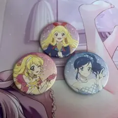 アイカツ！ 缶バッジセット 星宮いちご 霧矢あおい 紫吹蘭 - メルカリ