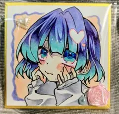 手描きイラスト 直筆豆色紙