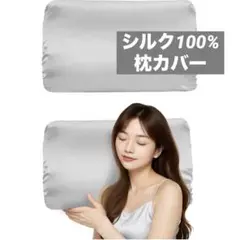 【美髪ケアに♪】シルク100% 枕カバー