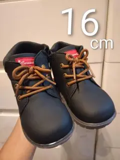 男の子向け？　冬ブーツ　ふかふか　秋冬物　カッコいい！　オシャレ靴　子供靴