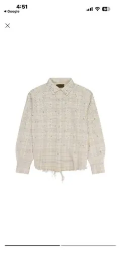 BIRTH OF ROYAL CHILD ラインストーンシャツ