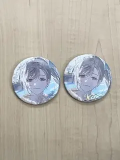 叶　ChroNoiR Blue Memories 缶バッジ