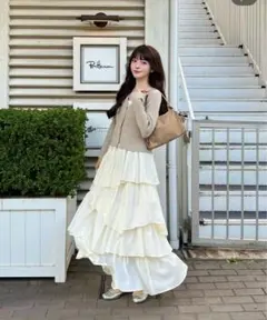 くるみ×Cherir Mignonコラボワンピ