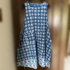 インド綿のエプロンのサムネイル