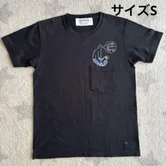 Mark Gonzales ブラック Tシャツ ポケット付き