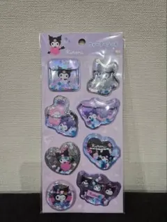 【ウォーターシール】Kuromi グリッターシール