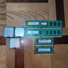 【ジャンク品】CPU、メモリセット