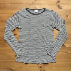 USA製【Robert P. Miller】ミラー パネルリブ長袖Tシャツ Lのサムネイル