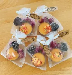 HONEY PEACH の香り♡キャンドルサシェ