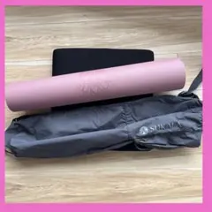 未使用　SUKALA LAVA ヨガマット　ピンク　収納ケースセット145✖️61